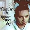 Tuesday is Applesauce Day